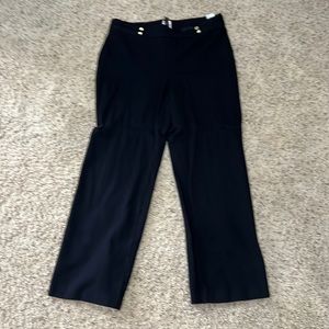 Anne Klein heavy weight stretch wide leg dress pants